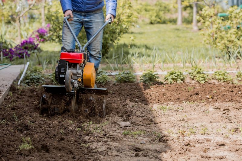 Tilling Equipment in Action